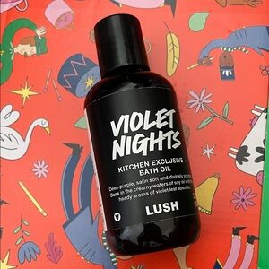 Lush Violet Nights Kitchen Exclusive Bath Oil